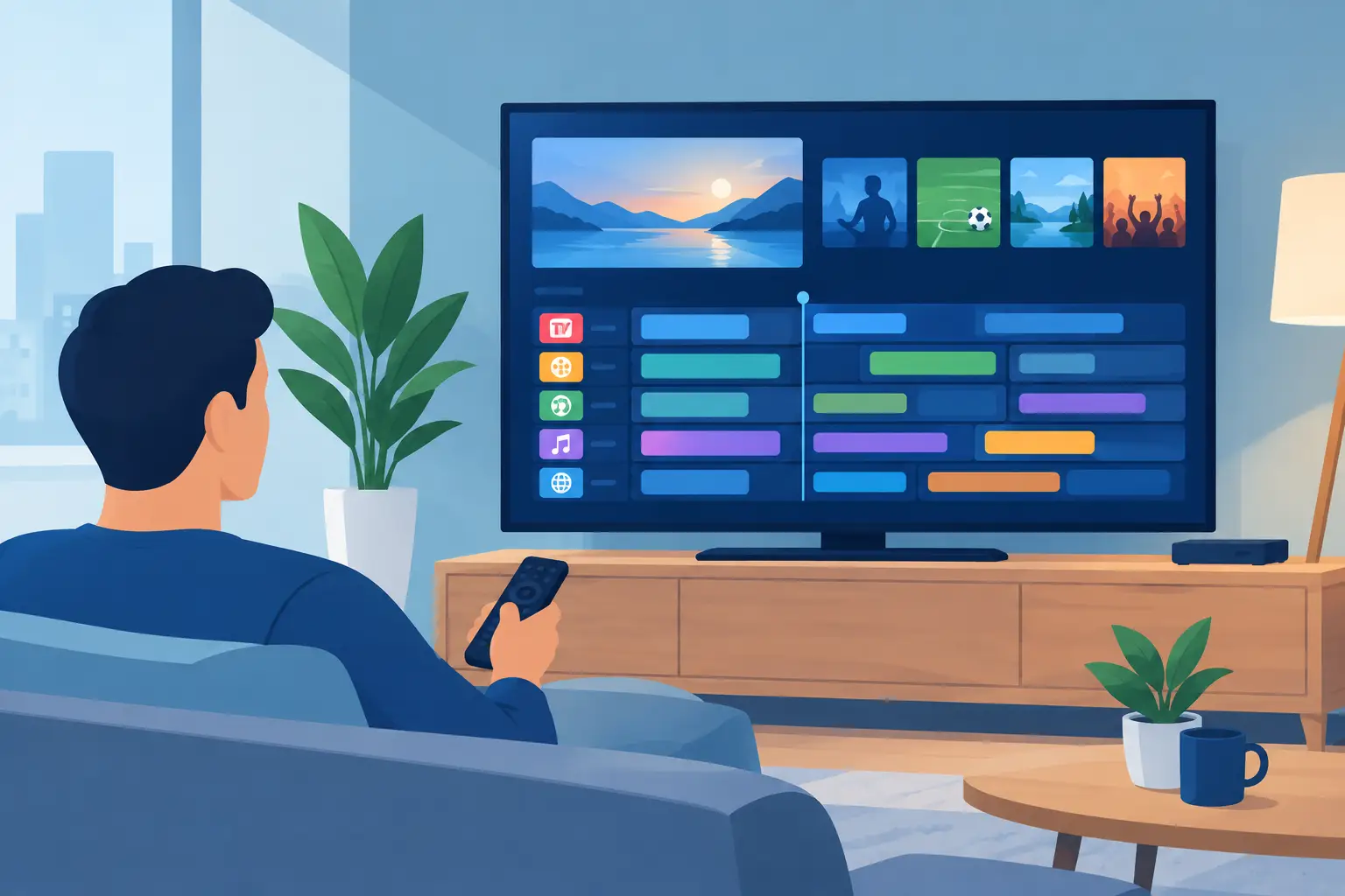 IPTV Electronic Programme Guide for Smarter TV